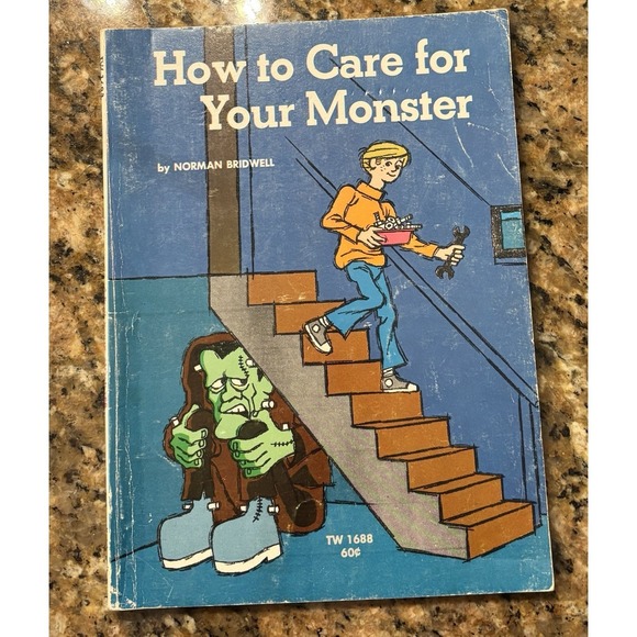 Other - Vtg 1970 How to Care for Your Monster Soft Cover Book Norman Bridwell